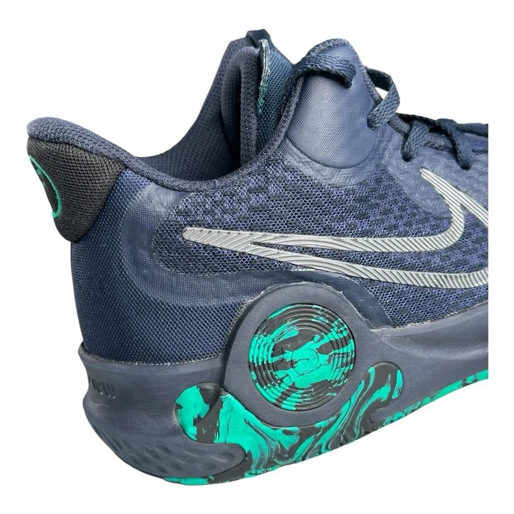 Men's NIKE KD Trey 5 IX Obsidian Blue Emerald Shoes Basketball Trainers‎ US 8.5